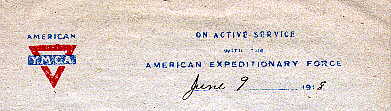 American Y.M.C.A. stationery