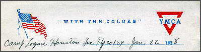 Color stationery of the Y.M.C.A. - WITH THE COLORS